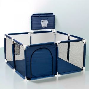 IMBABY &ndash; parc carr&eacute; pour b&eacute;b&eacute;, aire de jeux avec planche de basket-ball, activit&eacute;s pour b&eacute;b&eacute;, grand