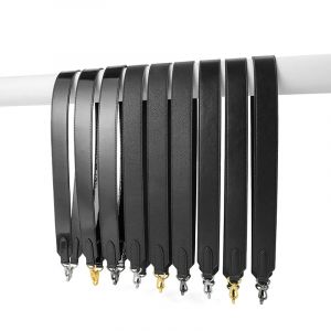 98CM bandoulière ceinture cuir brillant, Lychee, motifs en peau de mouton pour femme sac à main sac