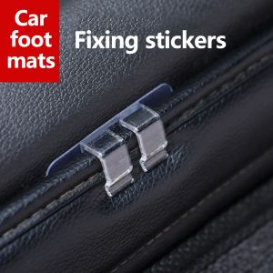 Tapis de sol de voiture antidérapant, 5 pièces, autocollant à crochet à Clip pour Renault Clio 4