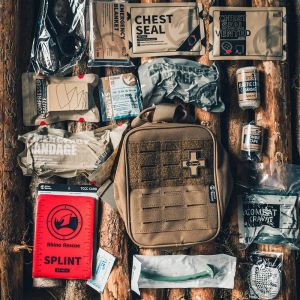 RHINO RESCUE-SE IFAK Trousse de premiers secours pour traumatologie, pochette médicale tactique pour