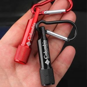 Mini torche porte-clés pendentif avec batterie Portable petite lumière lampe de poche LED voiture