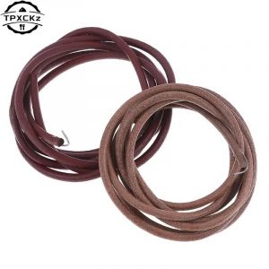 Pi&egrave;ces de p&eacute;dale de ceinture en cuir avec crochet pour machine &agrave; coudre Singer, accessoires de