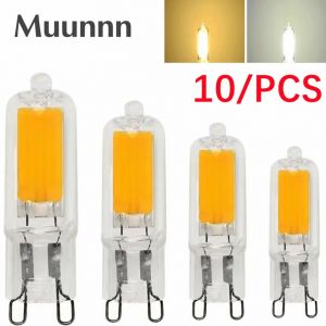 Ampoule LED G9 Super brillante, 7W 9W 12W15W AC 220V/110V, lampe en verre, lumi&egrave;re &agrave; puissance