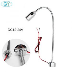 3W DC12V 24V LED CNC Machine-outil lumière Flexible L40cm col de cygne led atelier lampe de travail