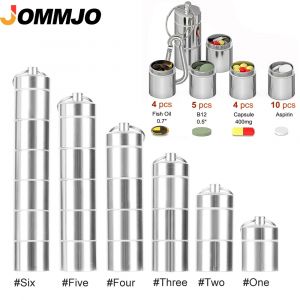 Pilulier Portable 1 pi&egrave;ce, bo&icirc;tes &agrave; pilules de poche en m&eacute;tal, porte-cl&eacute;s pour sac &agrave; main pour