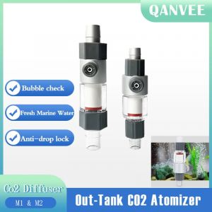 Qanvee CO2 diffuseur atomiseur système plante Aquarium Aquarium réacteur crevettes tortue Kit