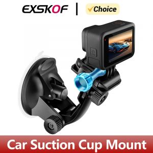 Support de ventouse de voiture pour GoPro, support de caméra, accessoires de montage, noir et