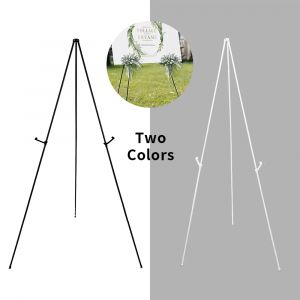 Présentoir noir pliable instantané, 1 pièce, hauteur réglable, présentoir en métal antidérapant,