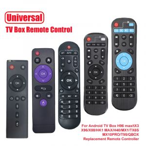 Télécommande IR pour Android TV Box H96 max/tX3/X96/X88/HK1 MAX/H40/MX1/TX6S/MX10PRO/T95/QBOX,