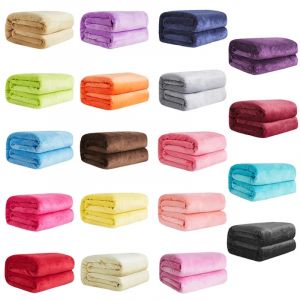 Couverture Plaid en Fausse Fourrure pour Lit, Couvre-Lit Doux et Chaud, Couvre-Lit Fin,