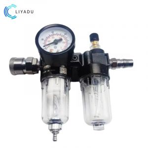 Le filtre &agrave; air du s&eacute;parateur d'huile et d'eau du compresseur d'air AFC2000 G1/4 est utilis&eacute; pour