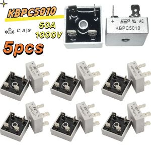 5 pcs/lot KBPC5010 pont de diodes KBPC5010 50A 1000 V ponts de diode redresseur KBPC 5010 redresseur