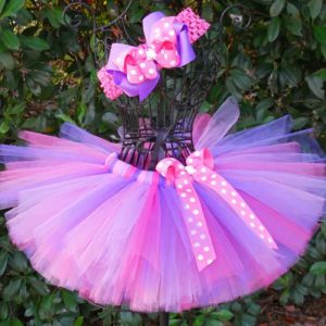 Jupes Tutu colorées pour bébés filles, Tutus de Ballet moelleux faits à la main avec nœud en ruban