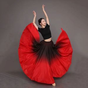 Robe de Performance de brevFlamenco pour Femme, Jupes de Scène, Costumes Résistants, 360/540/720,