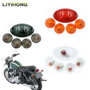 LIYIHONG feu arrière clignotants couvercle ampoules pour Triumph Bonneville SE T100 2009 pièces