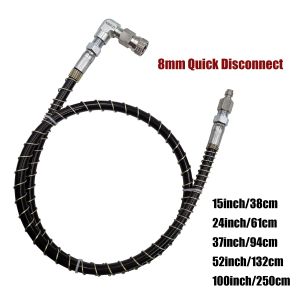 Nouveau tuyau de Microline Long fouet de remplissage à distance femelle et mâle extrémité à 90