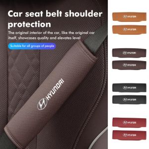 Ceinture de sécurité en daim pour siège de voiture, housse d'épaule, accessoires pour Hyundai I30