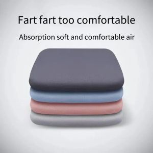 Coussin de si&egrave;ge ergonomique en coton &agrave; m&eacute;moire de forme pour &eacute;tudiant, coussin pour h&eacute;morro&iuml;des,