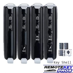 DIYKEY &ndash; coque de cl&eacute; t&eacute;l&eacute;commande intelligente 3B/4 boutons, pour Mazda CX-5 CX-9 M 6 MX-5 Miata