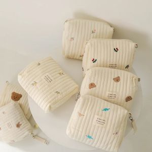 Ins-Sac à couches en coton pour poussette, sacoche pour articles de bébé, caddie, sacoche à