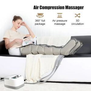 Masseur de jambes à pression d'air à 6 cavités, pressothérapie, genou, bras, taille, pied, Machine