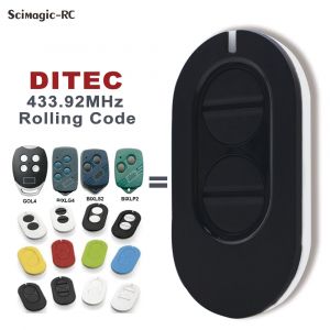 DITEC Entrematic 433MHz Rolling Code Garage T&eacute;l&eacute;commande Gol4 BIXLG4 BIXLP2 BIXLS2 ZEN 2 ZEN4 ZEN2W