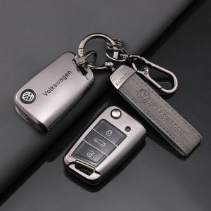 Étui pour clé télécommande de voiture en TPU, coque, support pour VW Volkswagen Golf 7 MK7 Tiguan