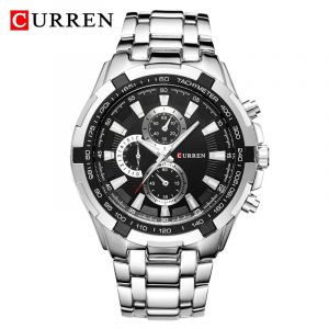 CURREN 8023 montre à Quartz pour hommes étanche Sport militaire montres homme affaires en acier