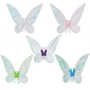 Ailes d'ange dégradées de papillon pour femmes et filles, costume de cosplay, accessoires Kiev