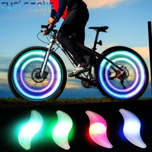 Lumière colorée pour roue de vélo, étanche, VTT, balance, lampe de vélo, LED, voyants flash