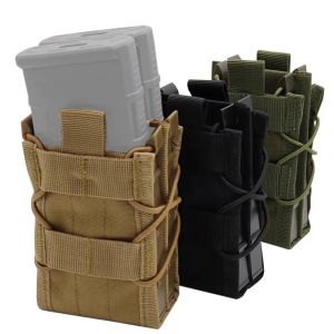 5.56 Double pochette pour magazines tactique Molle étui pour fusil pistolet sac Mag étui pochette