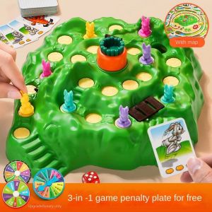 Nouveau piège à lapin Puzzle jouet enfants double jeu multijoueur jeu de société compétition Parent