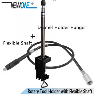 Support Dremel et arbre Flexible rotatif pour Mini perceuse, accessoires pour outils rotatifs