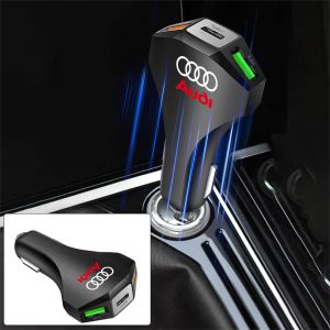 Chargeur de voiture USB type-c, adaptateur de charge rapide, accessoires de voiture pour Audi Sline