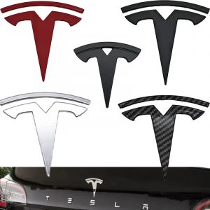 Autocollant 3D ABS avec Logo de volant de voiture, emblème de capot de tête avant, Badge de coffre