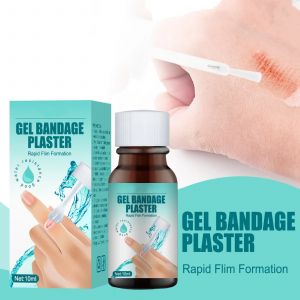 Gel de guérison des plaies respirant et imperméable, Patch liquide pour pansement, pansement