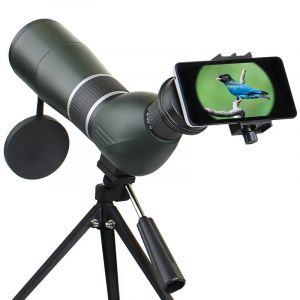 Télescope monoculaire puissant à Zoom 20-60x60, prisme Bak4, étanche, Anti-buée, Camping,