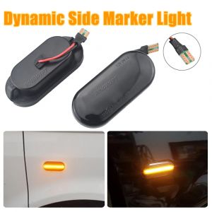 Marqueur lat&eacute;ral Led clignotant dynamique indicateur clignotant pour Ford c-max Fiesta Focus MK2