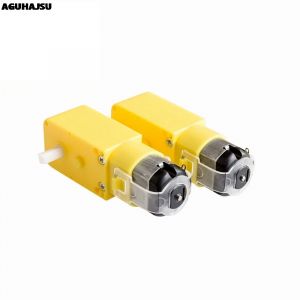 2 pièces TT moteur 130 moteur voiture intelligente Robot moteur à engrenages pour Arduino DC3V-6V DC