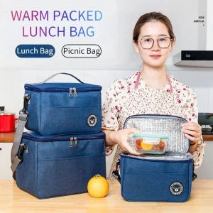 Nouveau sac à déjeuner étanche Portable, glacière de bureau, boîte à déjeuner avec bandoulière,