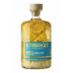 Fabrique de l'Arrangé - Rhum arrangé N°1 Ananas Victoria et Noix de Coco