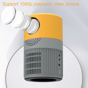 Projecteur vidéo LED YT400 Home Theater Film Player Mini Projecteur Portable Clear Projecteur