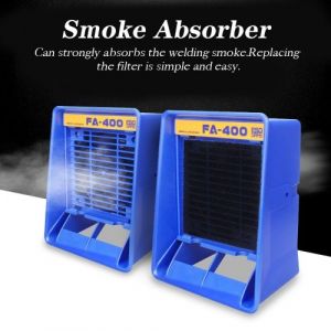 FA-400 fer à souder absorbeur de fumée extracteur de vapeur souffleur d'air de soudage ventilateur d'échappement de bureau ventilateur d'absorption de fumée Machine