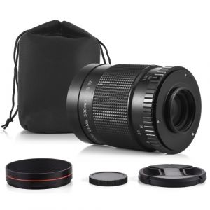 Remplacement de l'objectif en T de téléphoto Reflex de 500 mm pour les caméras DSLR du Canon Nikon Sony Fujifilm