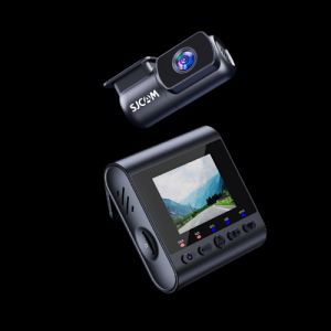 SJCAM M60 4K 30FPS Caméra Dash Cam avant pour voiture GPS Tableau de bord Caméra Dashcam avec caméra avant et arrière