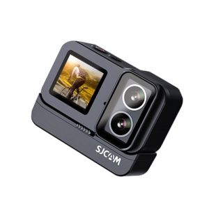 Caméra d'action SJCAM SJ20 4K Ultra HD 20MP anti-rempage avec écran de contrôle tactile de 2 pouces double écran