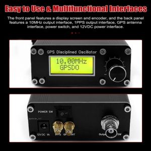 GPSDO Oscillateur thermostatique &agrave; cristal apprivois&eacute; par GPS Horloge apprivois&eacute;e par GPS Source de signal 10 MHz Syst&egrave;me de positionnement global Oscillateur disciplin&eacute; avec interfaces multifonctionnelles