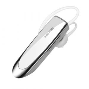 NEW BEE Casque d'écoute BT mono-sans fil Annulation du bruit d'écouteur micro-sports écouteurs mains libres 24 heures de conduite 60 jours de veille pour les voyages de bureau