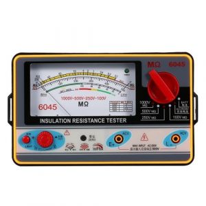 Épreuveur de résistance à l'isolation Numérique Ohmmètre de poche Mégamètre 0-2000M? 100V/250V/500V/1000V Mégohmmètre de haute précision Instrument de mesure de l'isolation