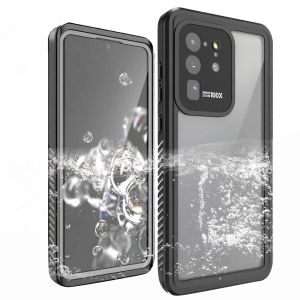 Coque Samsung Galaxy S intégrale waterproof jusqu'à 2 mètres de profondeur, Gris / Galaxy S9
